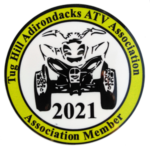 Tug Hill Adirondacks ATV Association Sticker